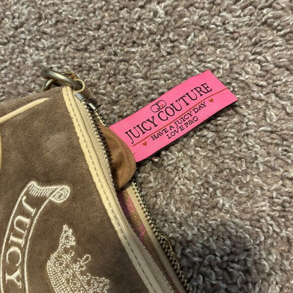 SOLD: Juicy Couture: Vintage Baguette Shoulder Bag - Picture 4 of 4